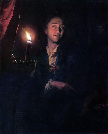 Godfried Schalcken Self-portrait. oil painting picture